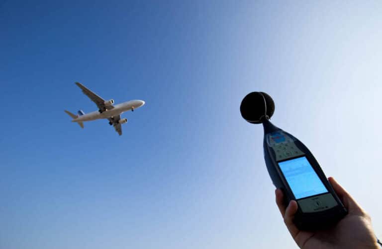 Aircraft sound test