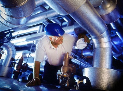 Engineer at work